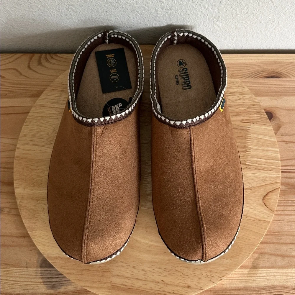 Deer Stags Wherever Mens Clog Slippers